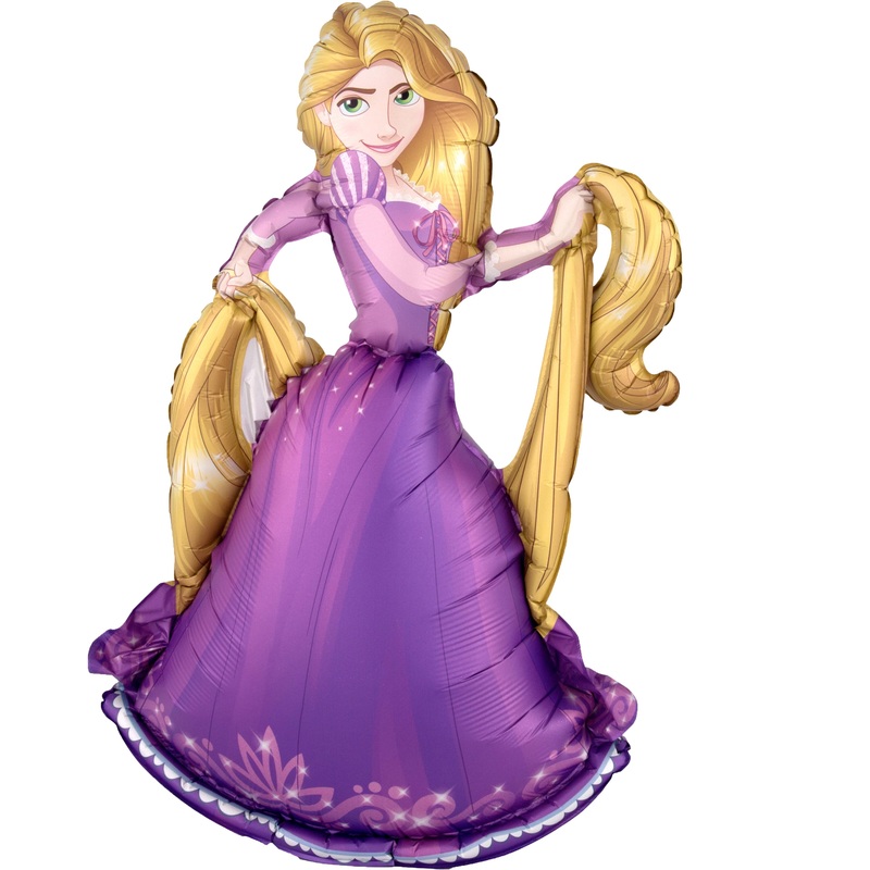 Princess Rapunzel foil balloon