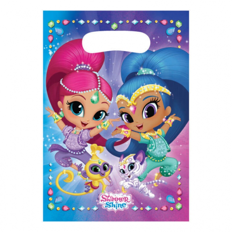 Shimmer & Shine gift bag Magical birthday party