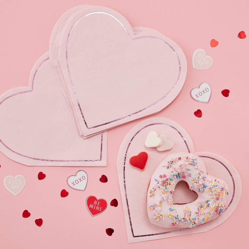 16 A matter of the heart Paper serviette