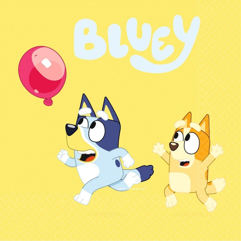 16 napkins Bluey 33cm