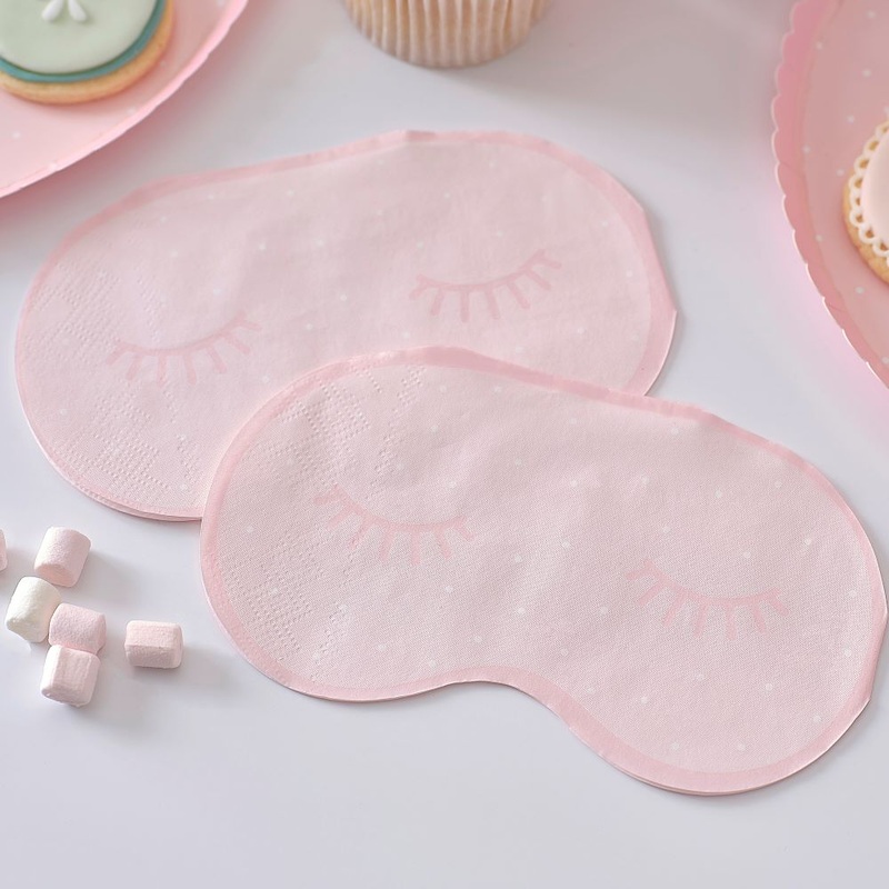 16 Pinky Winky napkins