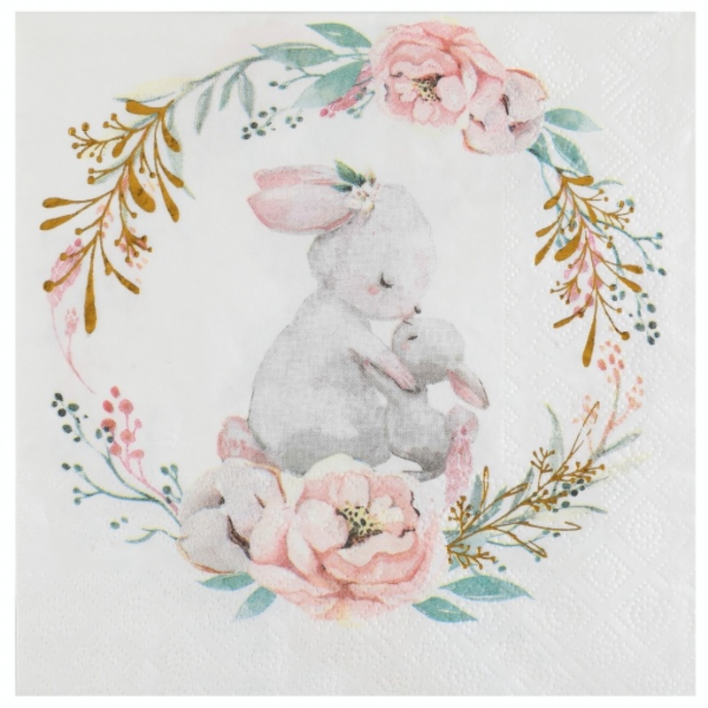 20 Easter nostalgia napkins 33cm