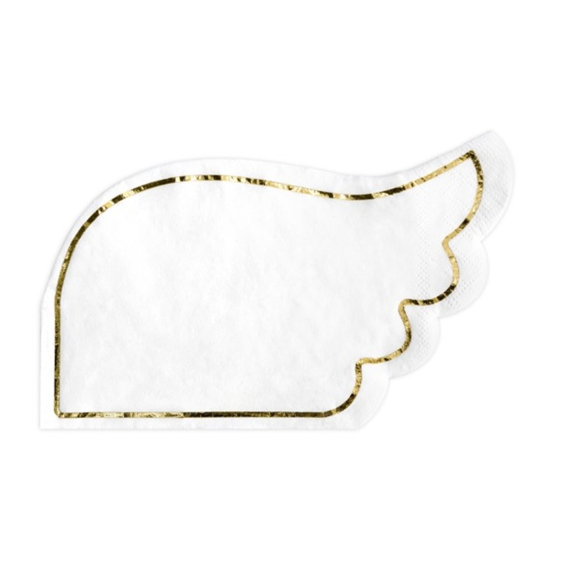 20 Heaven Blessed wing napkins 32 x 20cm