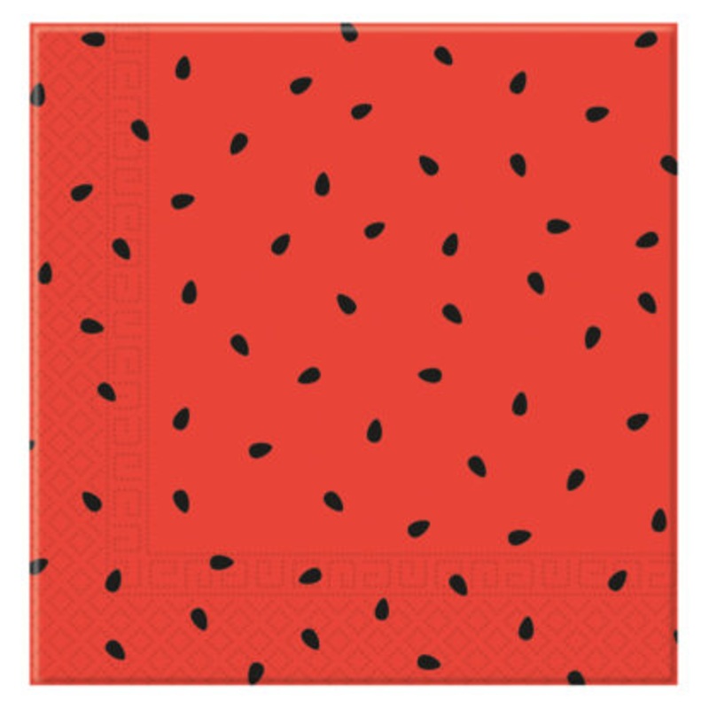 20 melon paradise napkins