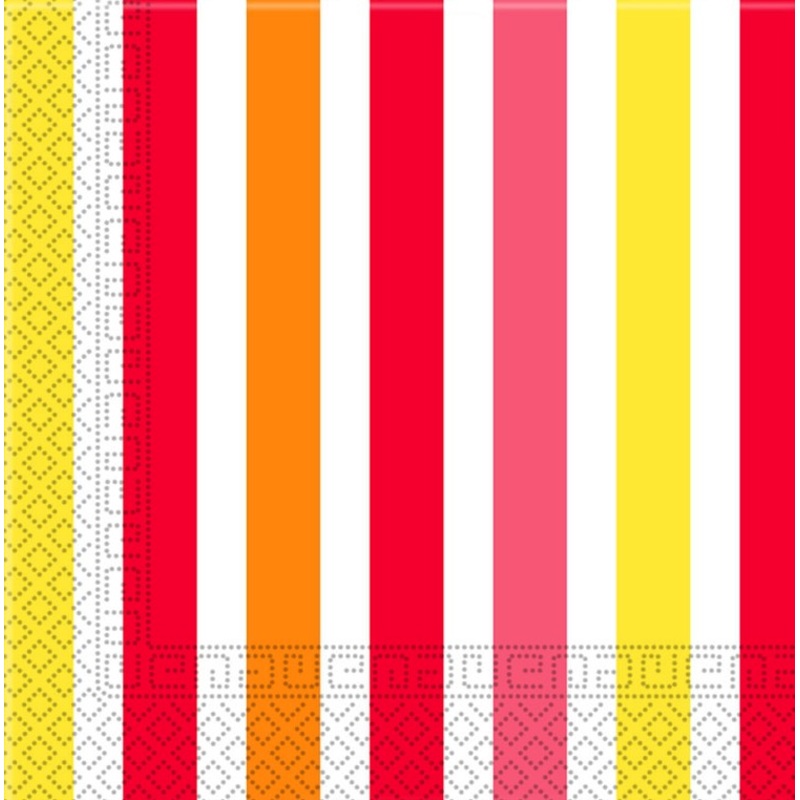 20 Rays of Sunshine napkins 33cm