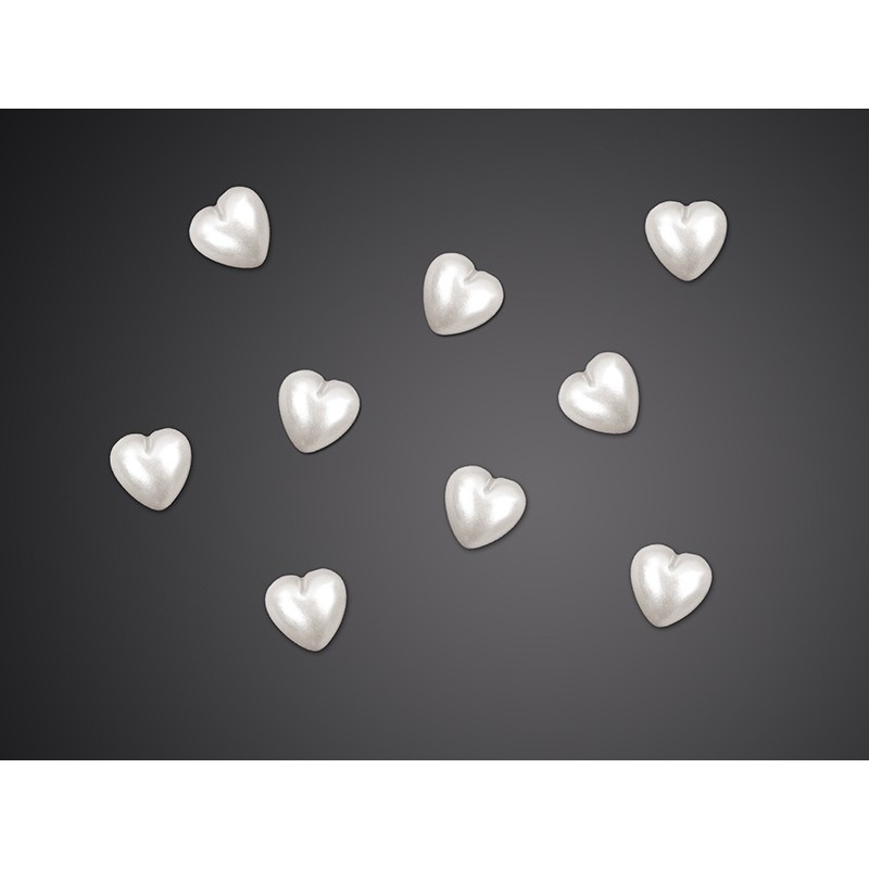50 hearts for decoration 0.8cm