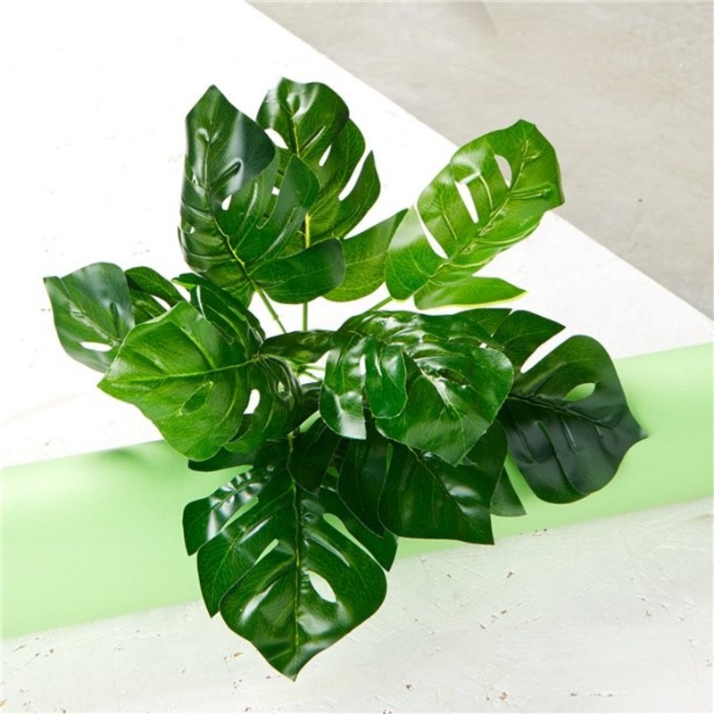 Artificial Monstera plant 7 stems