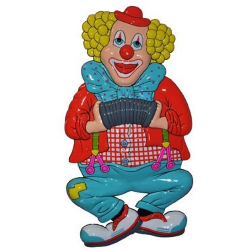 Clown Johnny wall decoration