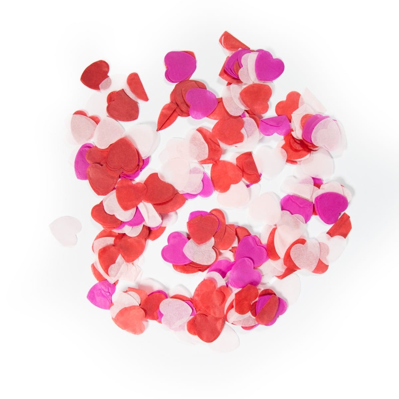 Confetti Hearts Mix L
