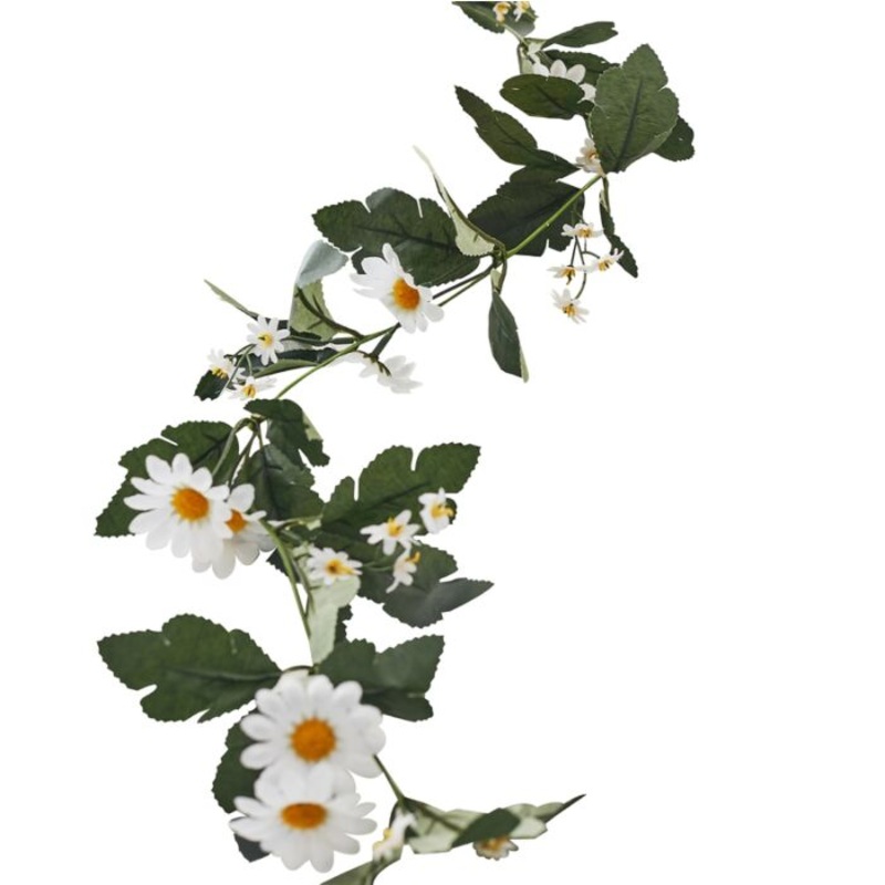 Daisies flower garland Easter brunch 1,8m