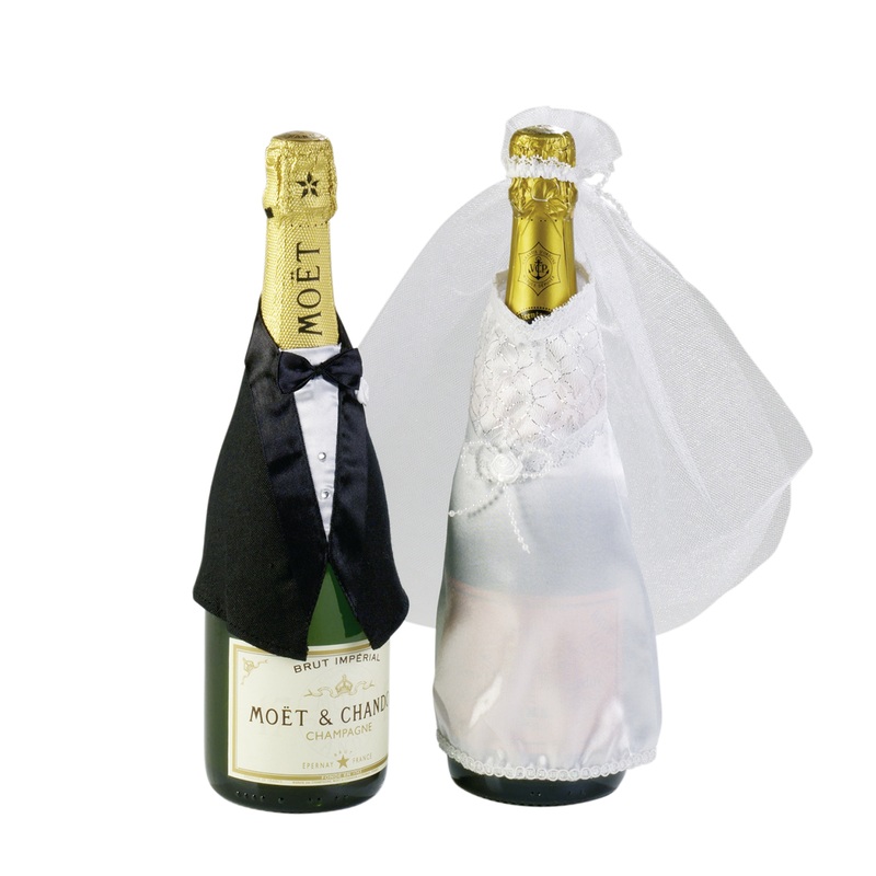 Eternal love newlyweds bottles disguise