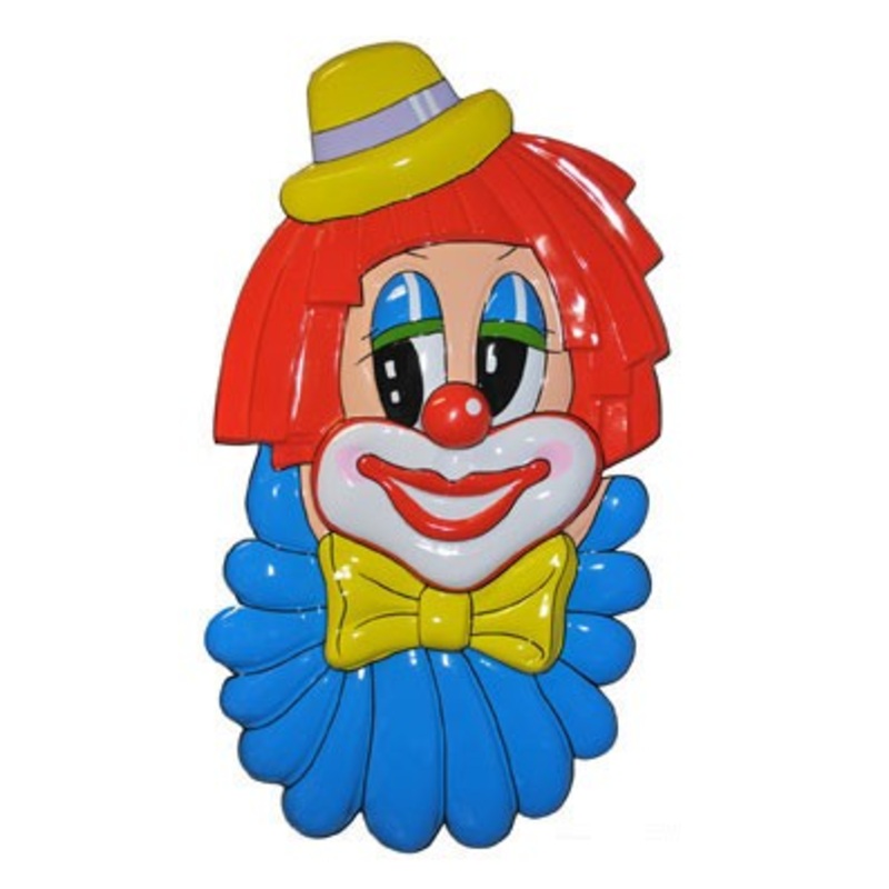 Funny wall decoration clown Eddi