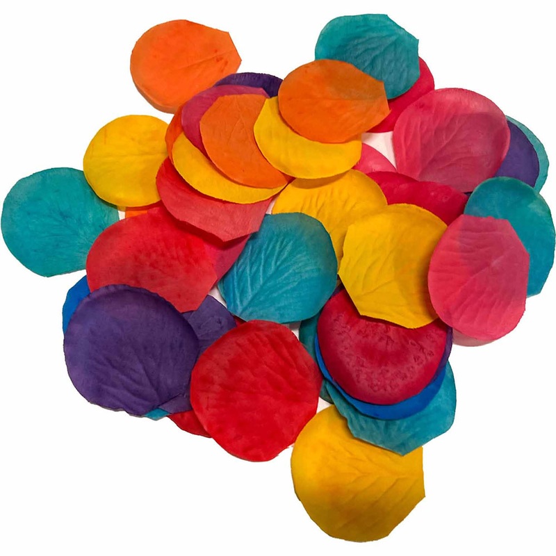 Happy Diwali flower petals decoration