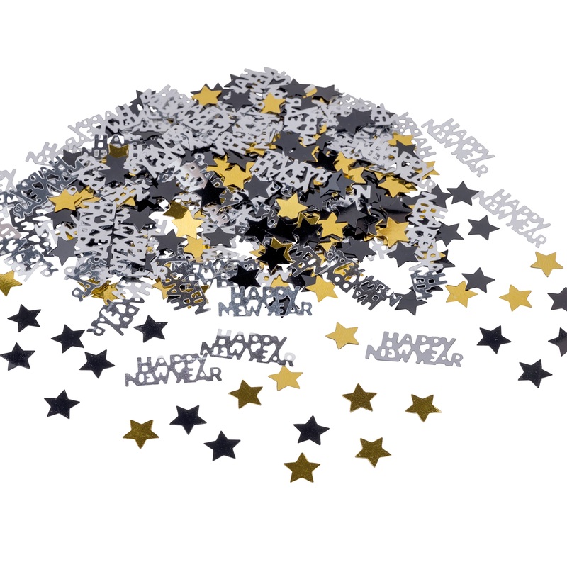 Happy New Year sprinkle decoration Elegance 15g