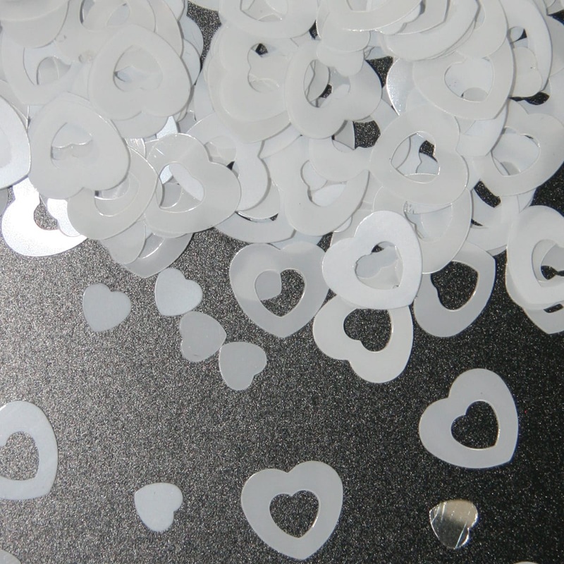Herzenslust Streudeko white 14g