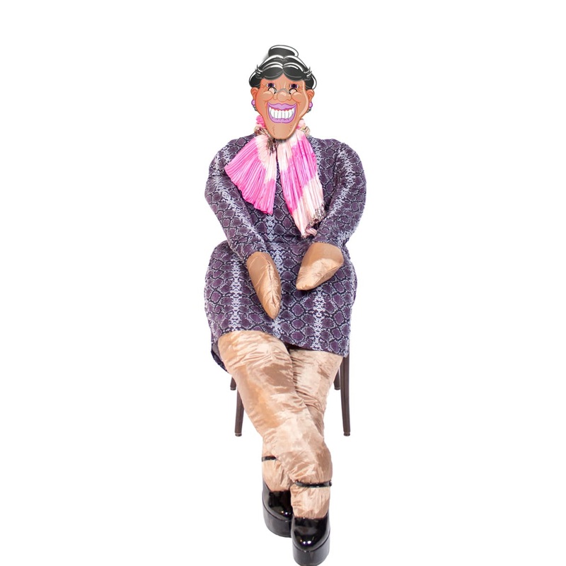 Life-size decorative figure to fill