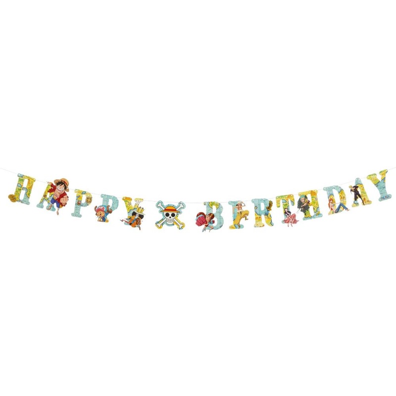 One Piece birthday garland 2m