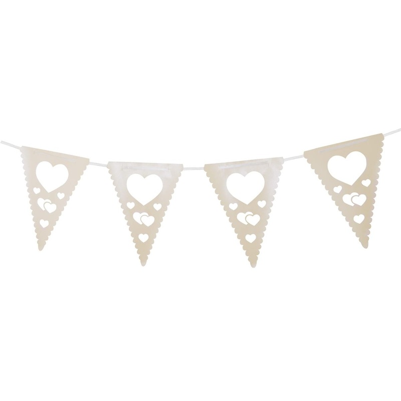 4m pennant chain deluxe hearts