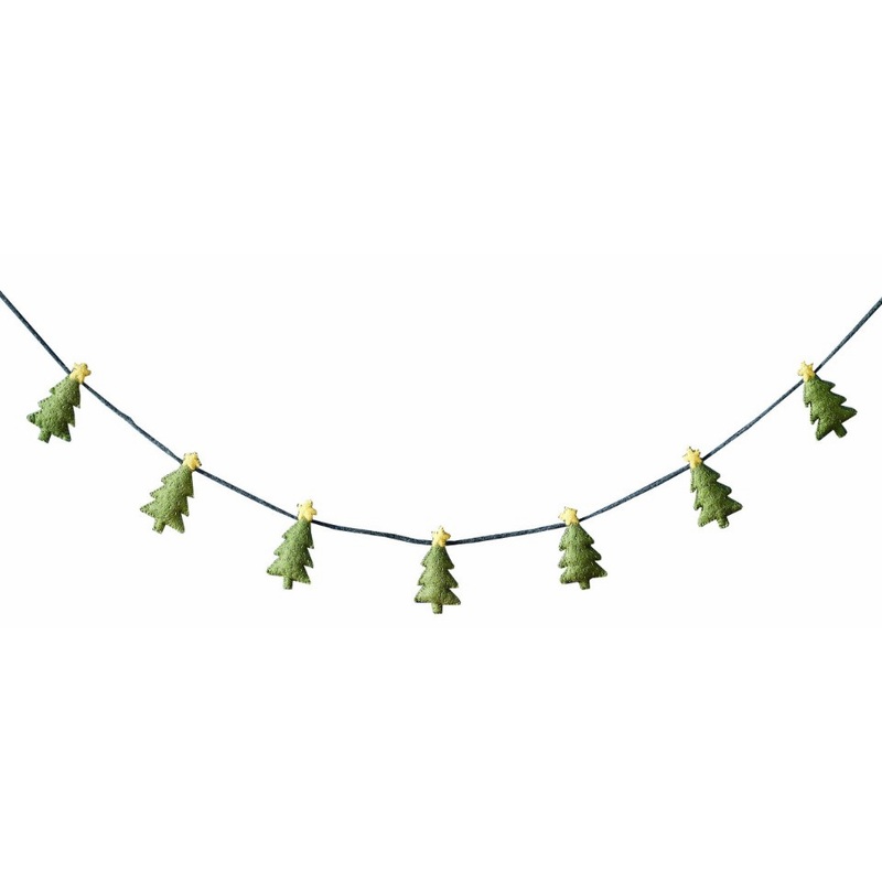 Christmas tree garland made of felt 1.5m