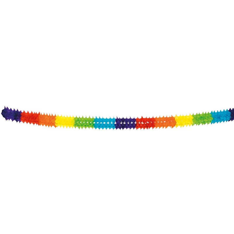 Classic colorful party garland