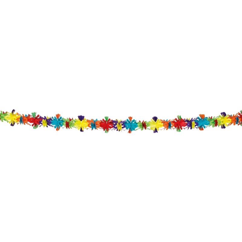 Colorful flower garland 15cm