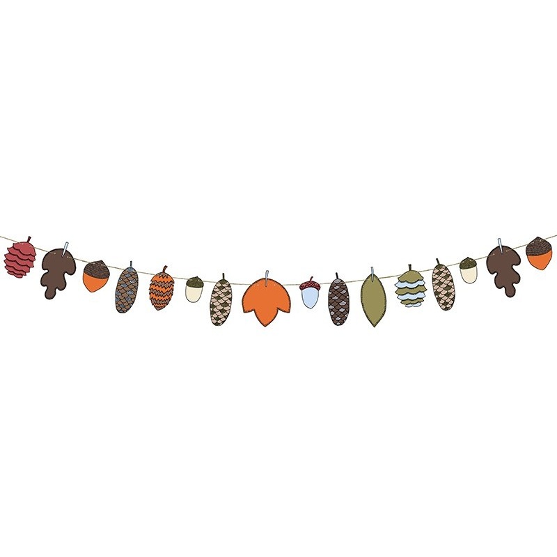 DIY Woodland garland 2.6m