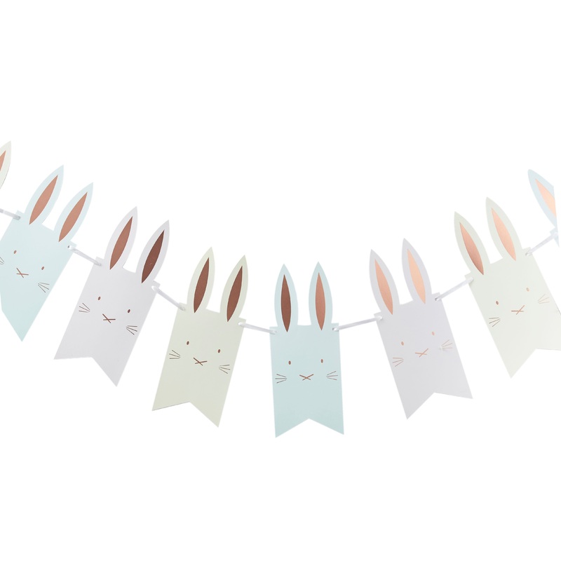 Easter bunny pennant chain Easter Morning 2m