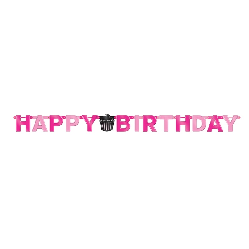 Fabulous Birthday garland 2.19m
