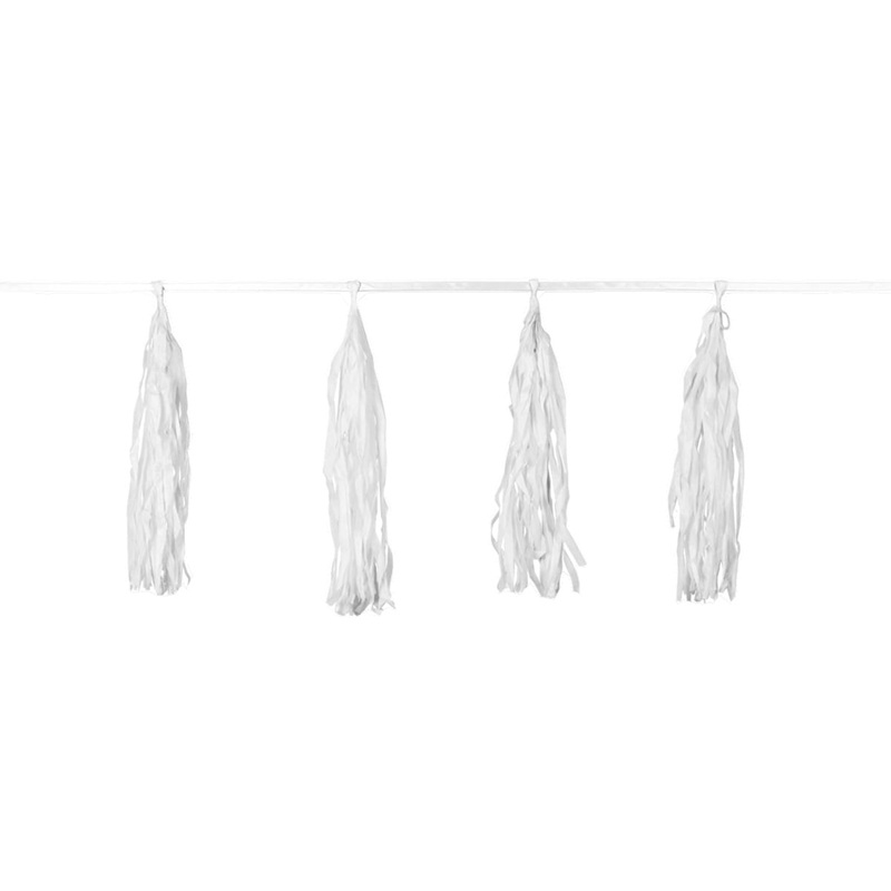 Hanging garland white 3m