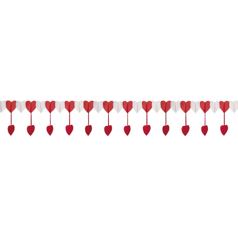 Love Never Dies heart garland 4m