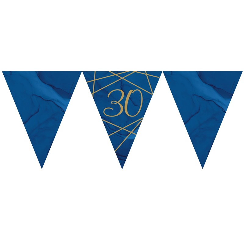 Luxurious 30th Birthday pennant chain 3.7m