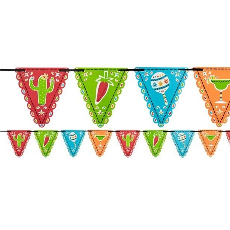 Mexico fever flag garland 4.5m