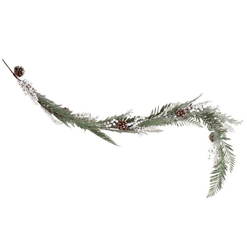 Natural Christmas plant with berries 1.9m