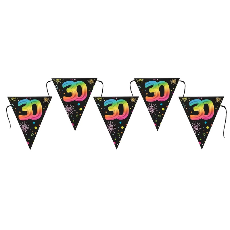 Number 30 Festicolor Garland 300cm