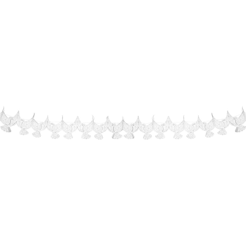 Pigeons paper garland 6m