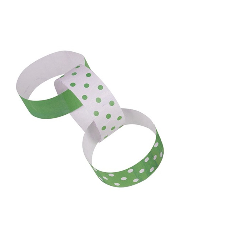 Points fun paper chains garland green 240cm