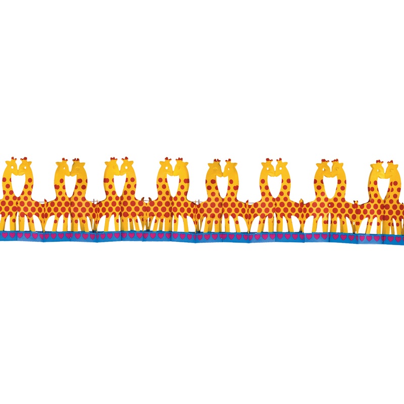 Sweet giraffe garland 18x400cm