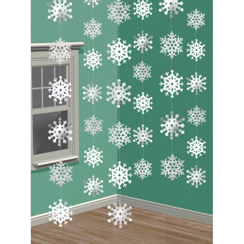 6 snowflakes swarm hanger 2.1m