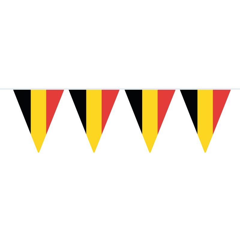 Belgium plastic pennant chain 10m