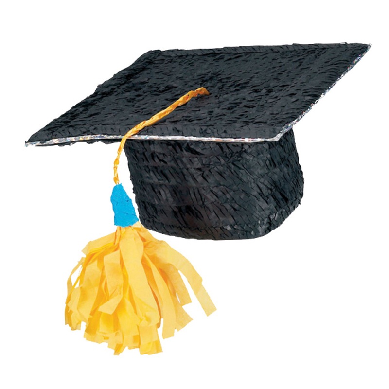 Graduation ceremony graduate hat pinata