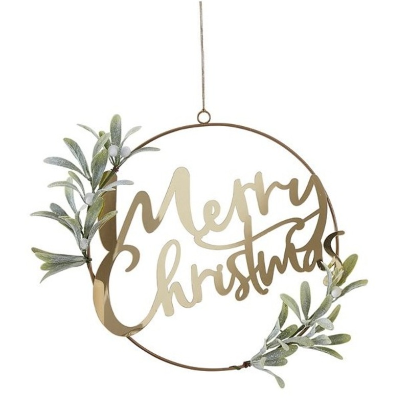 Merry Christmas central branch hanger 35cm
