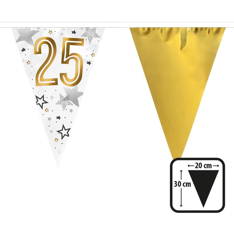 Number 25 stars pennant chain 6m