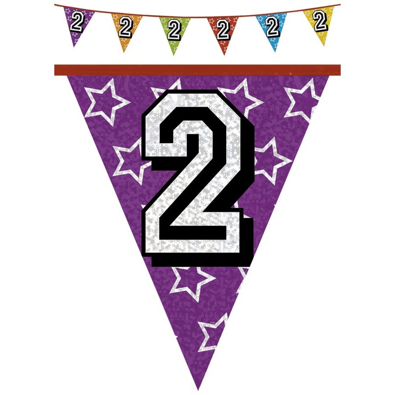 Pennant chain number 2 holographic