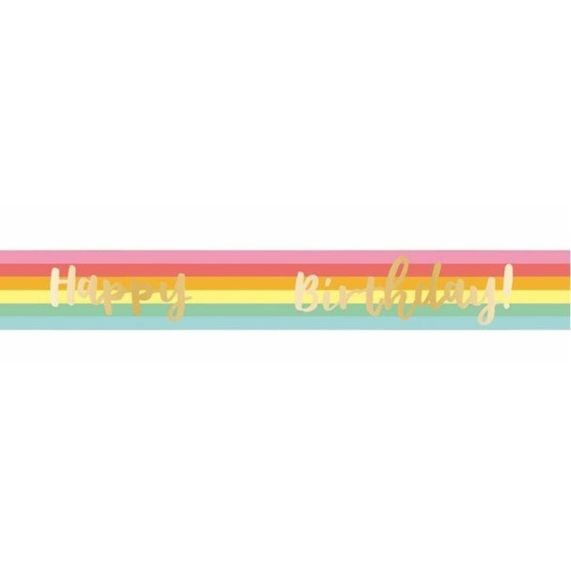 Personalized birthday banner 174cm