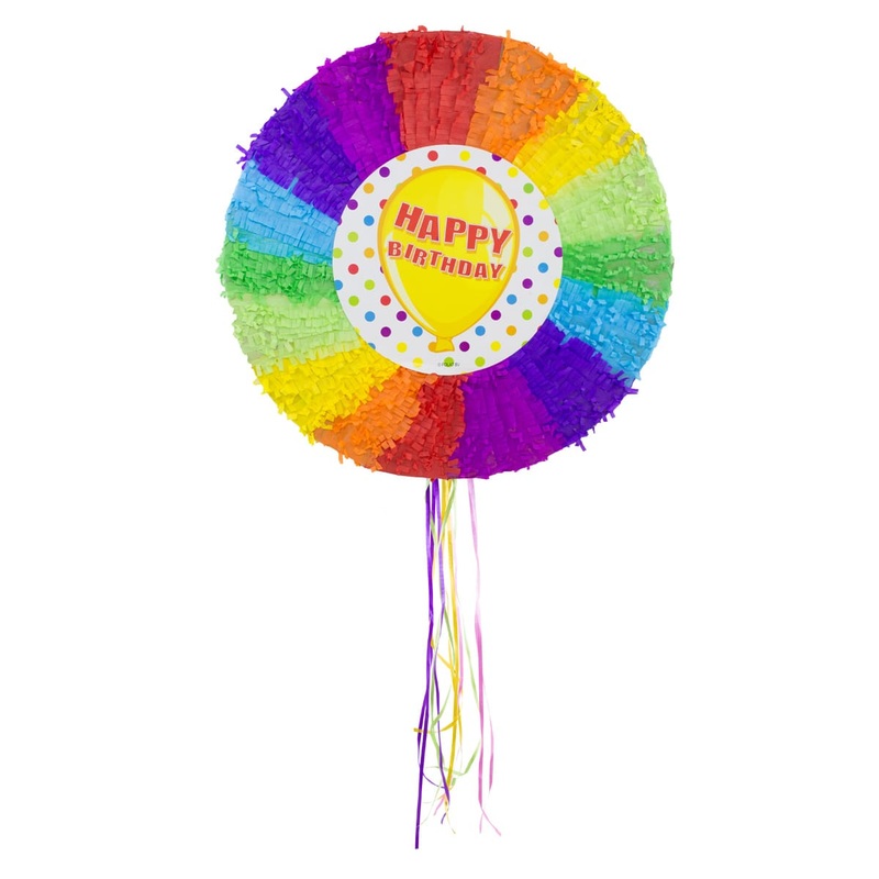 Pinata Happy Bday Balloon