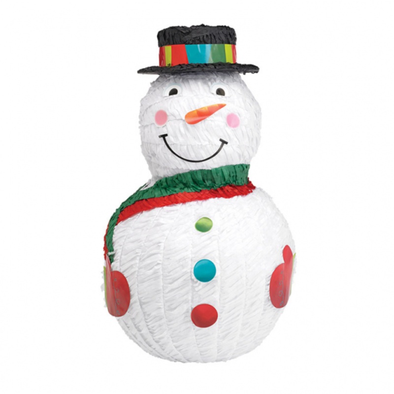 Snowman Snowy Pinata 45 x 32 x 25cm