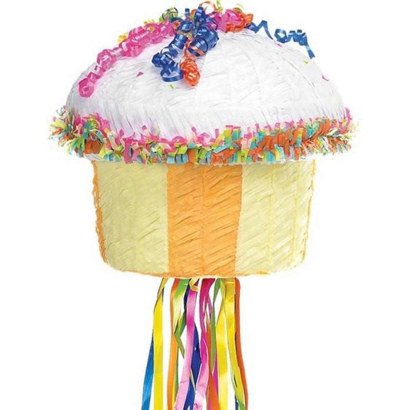Streusel Cupcake Zugpinata 30cm