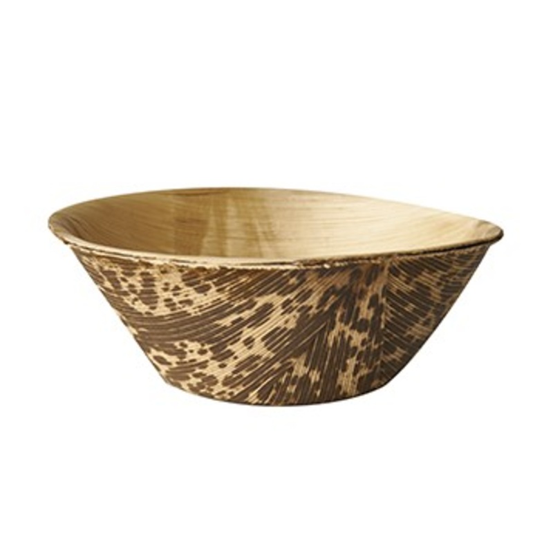 50 bamboo finger food bowls Teseo 7.5cm