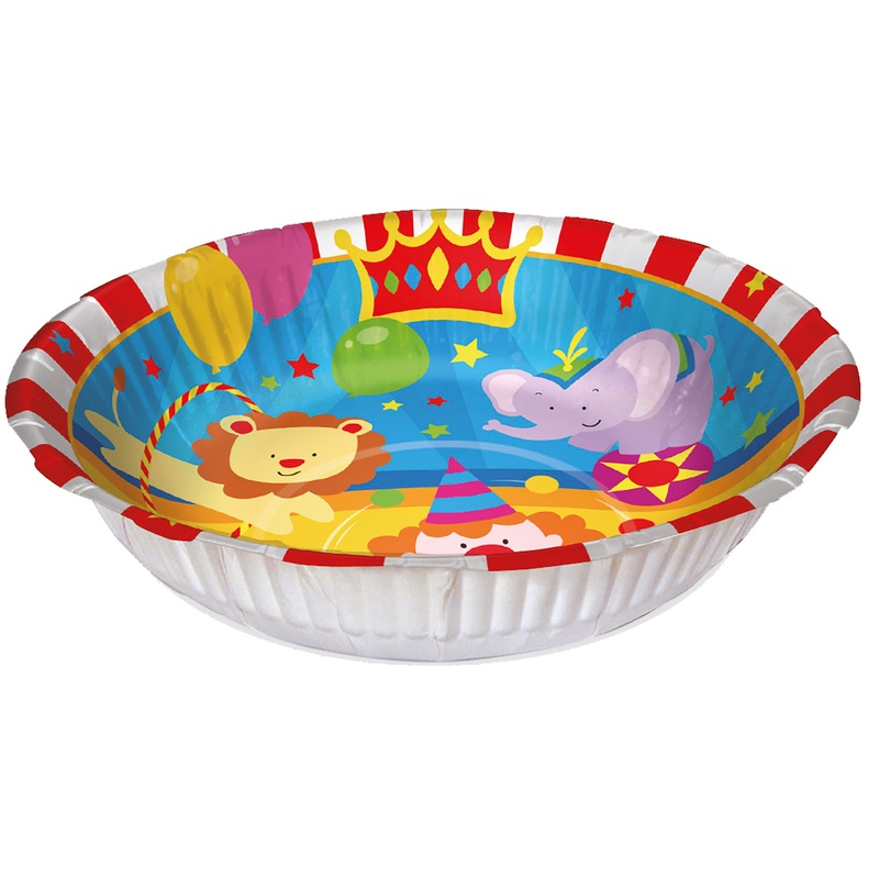 6 circus party bowl