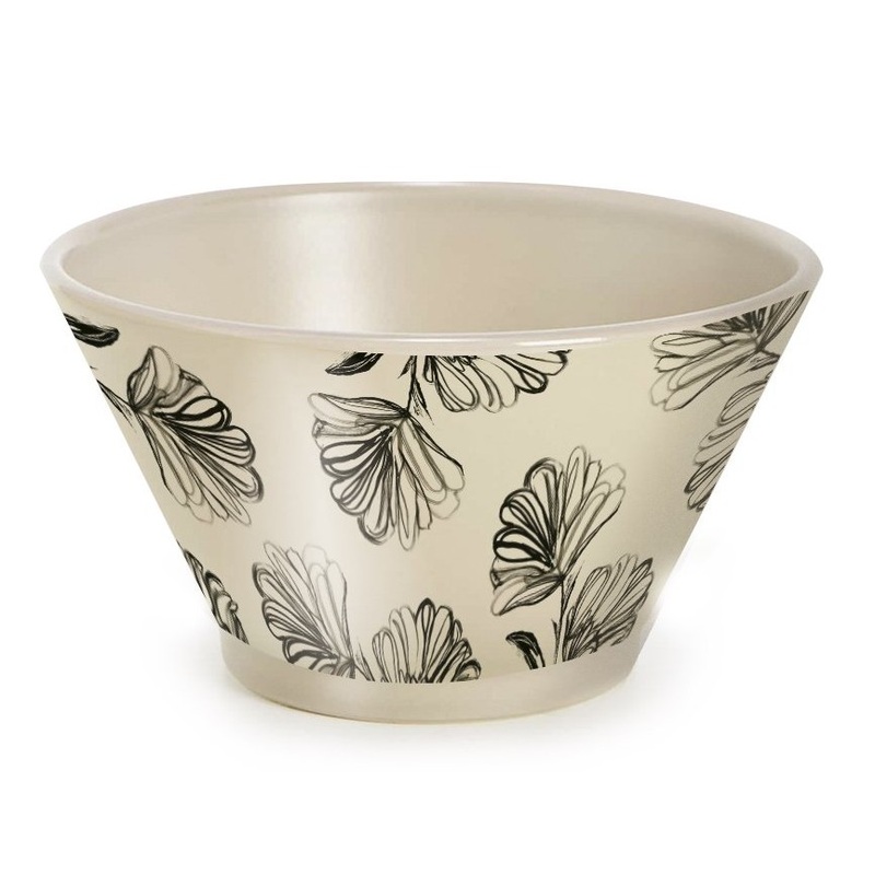 Bamboo bowl Wild Flower 14.7cm
